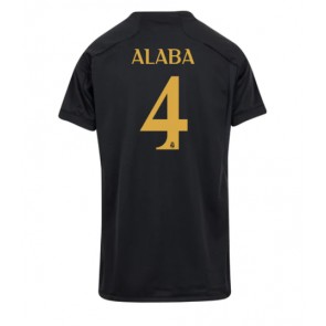 Real Madrid David Alaba #4 Tredje Tröja Kvinnor 2023-24 Kortärmad